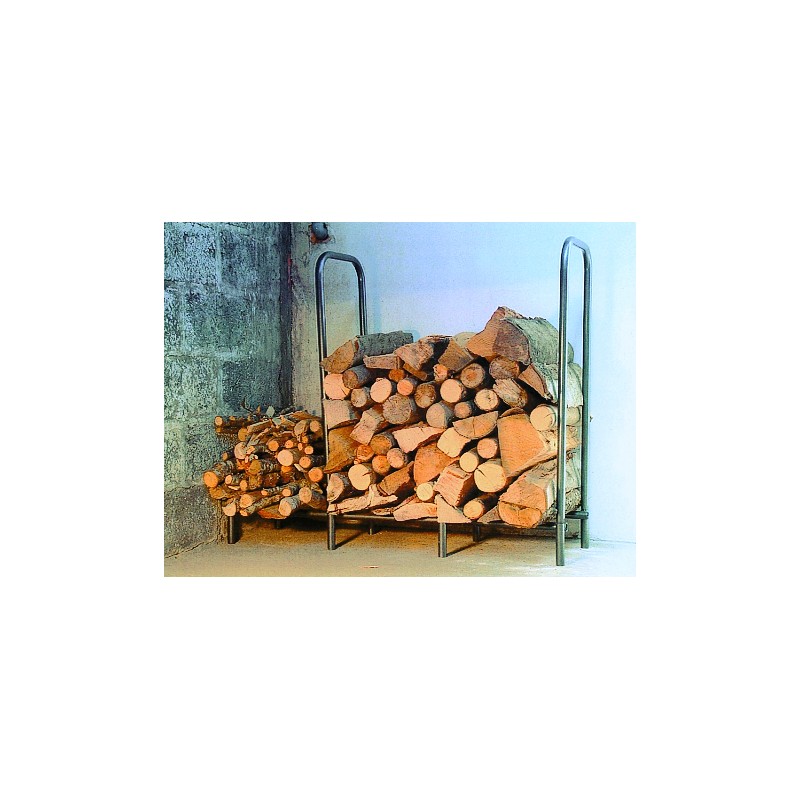Scaffale per legna da esterno – Montaggio senza attrezzi – A moduli